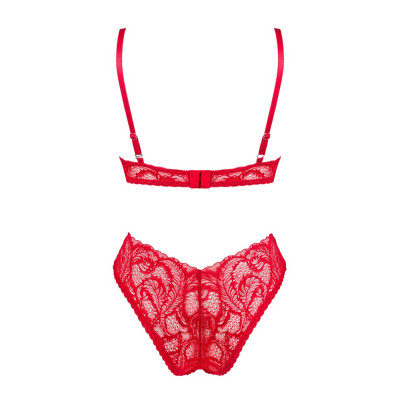 Reggiseno asimmetrico e mutandine ATENICA di Obsessive.